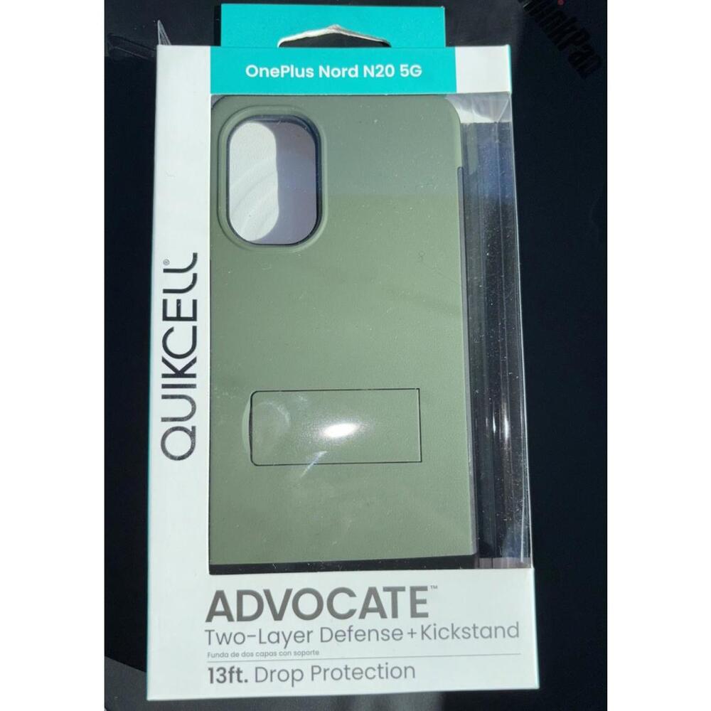 Quick Cell Advocate Two-layer Defense+ Kickstand Phone Case For OnePlus Nord N20